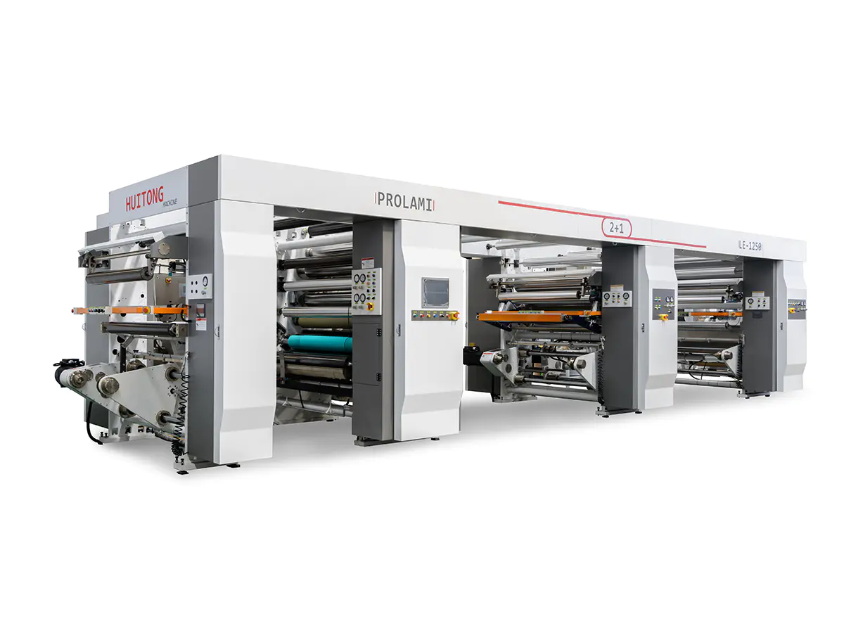 LE 2+1 Solvent-free double-station three-layer laminated machine